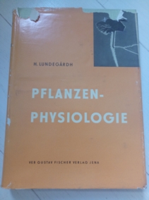 Lundegardh H. Pflanzenphysiologie