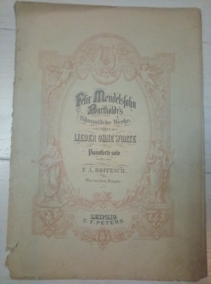 ���������� Lieder ohne worte. ���� ��� ����������